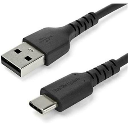STARTECH.COM 2 m & 6.6 ft. USB 2.0 to USB C Cable - High Quality USB 2.0 Cable - USB Cable - Black ST306115